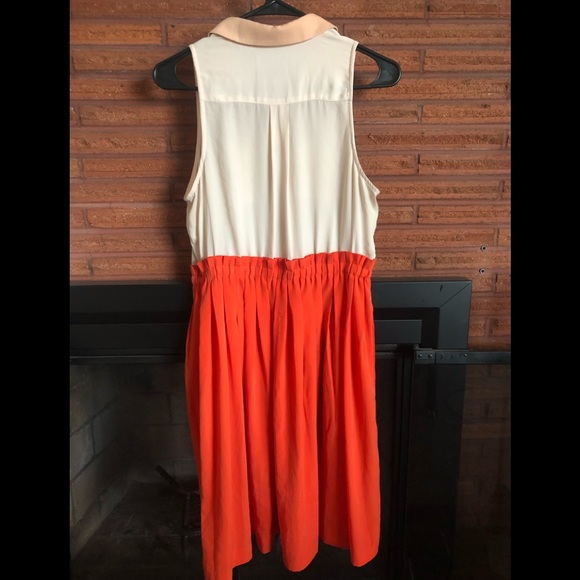 Anthropologie High Waisted Dress w/ Pockets Size 6 - Picture 4 of 4